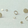 Brass dot open studs 12mm - Afbeelding 5