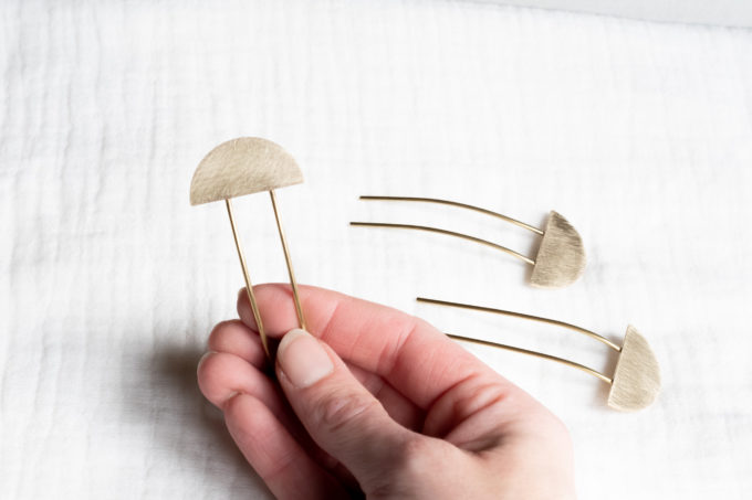Brass Hairpin : Moon - Afbeelding 5