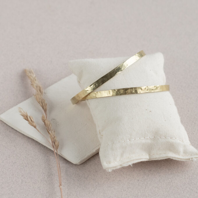 Small hammered bracelet - Afbeelding 2