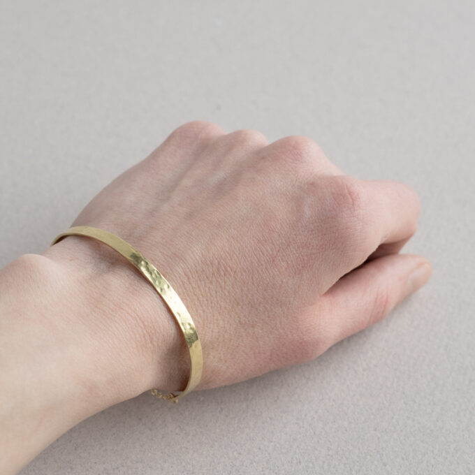 Small hammered bracelet - Afbeelding 3