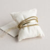 Stretchy brass bracelet - Afbeelding 3