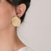 Big hammered rounded studs - Afbeelding 2