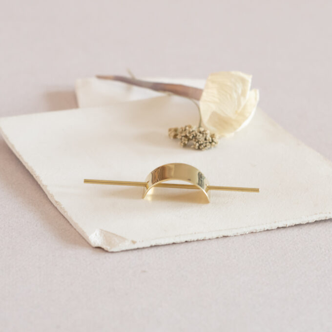 Brass ponytail cover - small - Afbeelding 5
