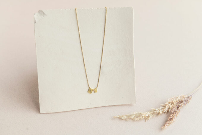 Tiny tabs necklace - Afbeelding 3
