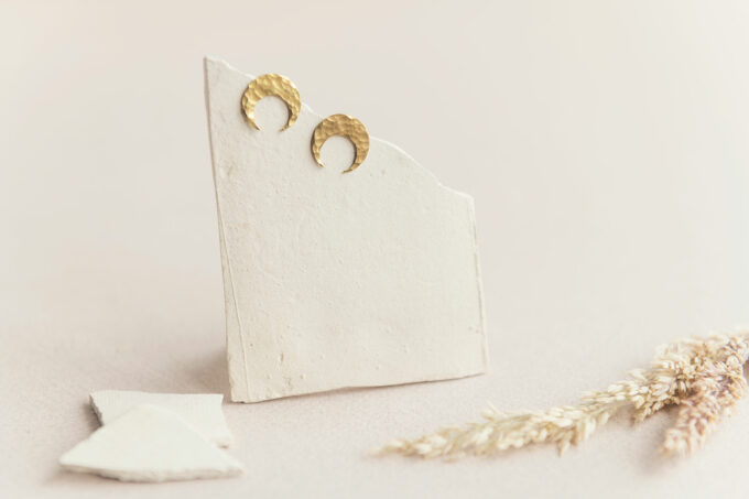 The moon & me  studs - Afbeelding 2