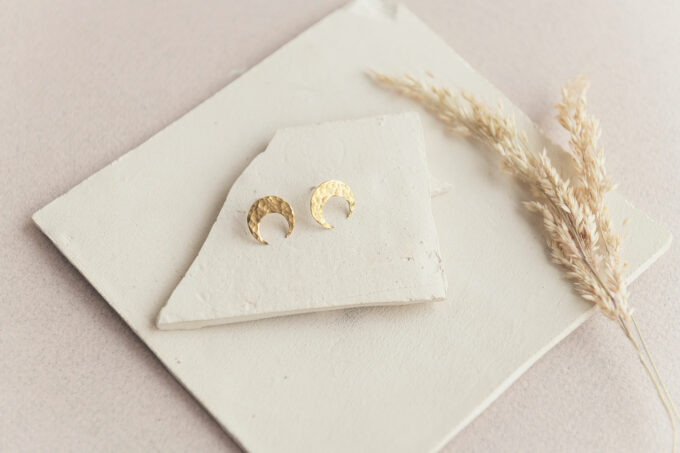 The moon & me  studs - Afbeelding 3