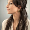 Brass gypsy hoops