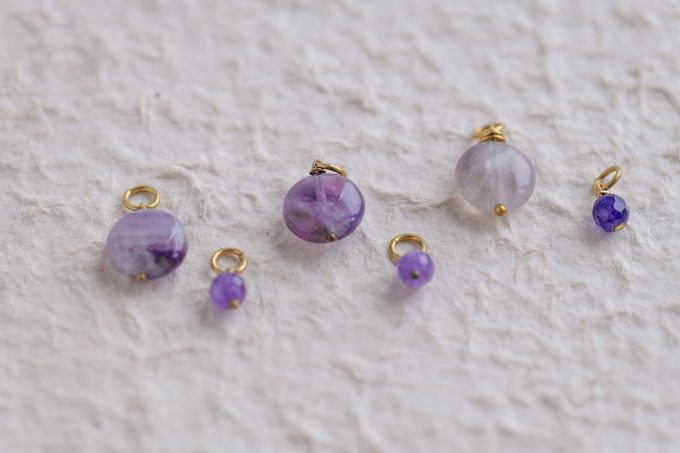 Amethyst - Losse bedeltjes set - Afbeelding 7