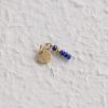 Blue agate -Losse bedeltjes set