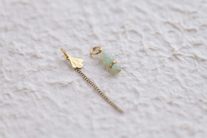 Minty Flower - Losse bedeltjes set