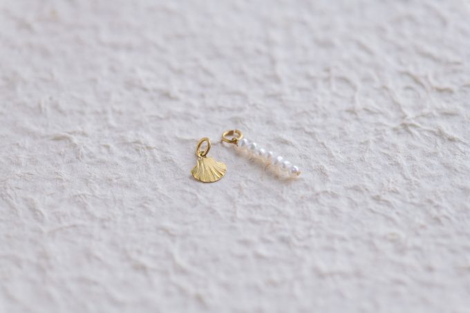 Shell + Pearls - Losse bedeltjes set - Afbeelding 5