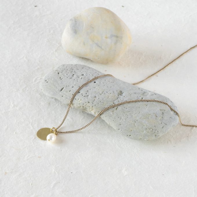 Pearls ˣ charm necklace
