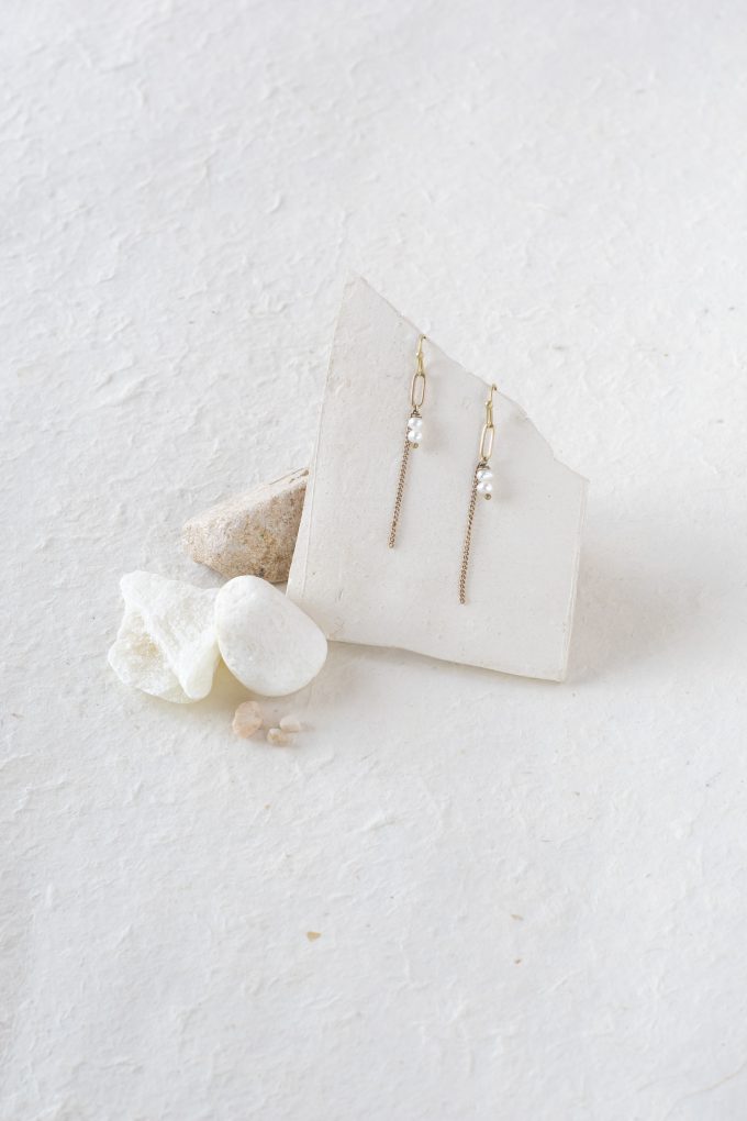 Pearls ˣ dangle & chain - Afbeelding 3