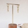 linked charm hoops - Afbeelding 4