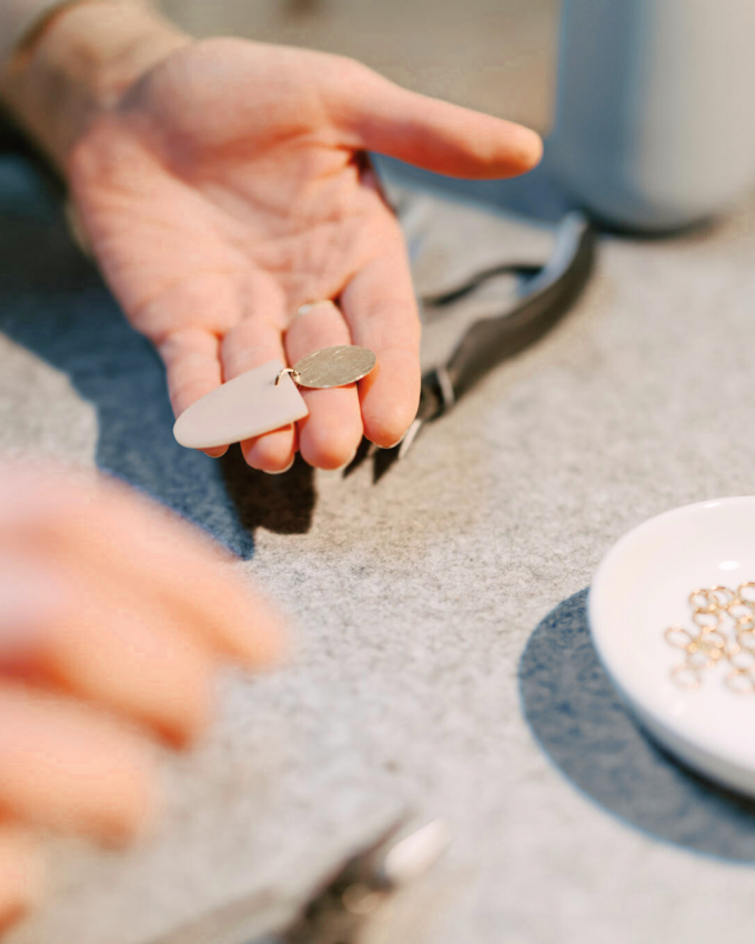 Stel je eigen oorbellen samen: De workshop